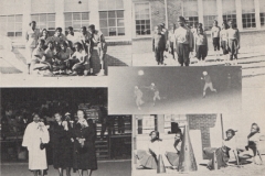 O.L. Price Homecoming and Cheerleaders 1956