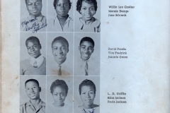 O.L. Price Yearbook 1961 Classes Freshman